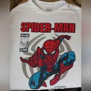 Marvel Spider-Man Kids White T-Shirt
